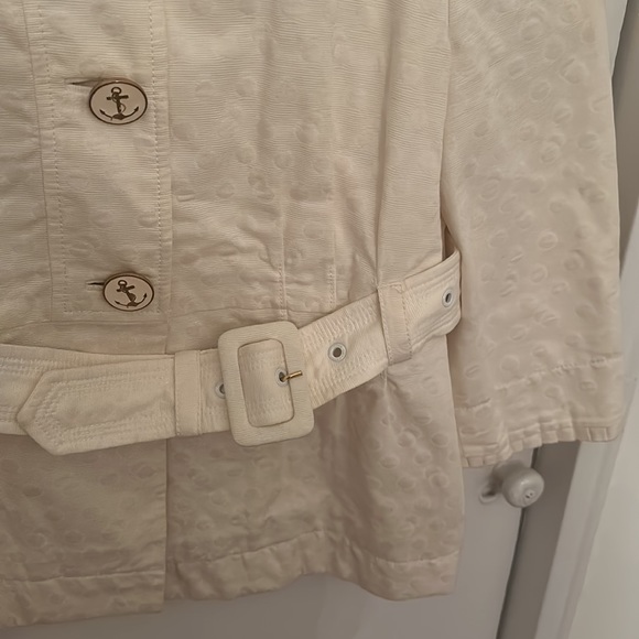 Juicy Couture white belted jacket - Picture 5 of 7